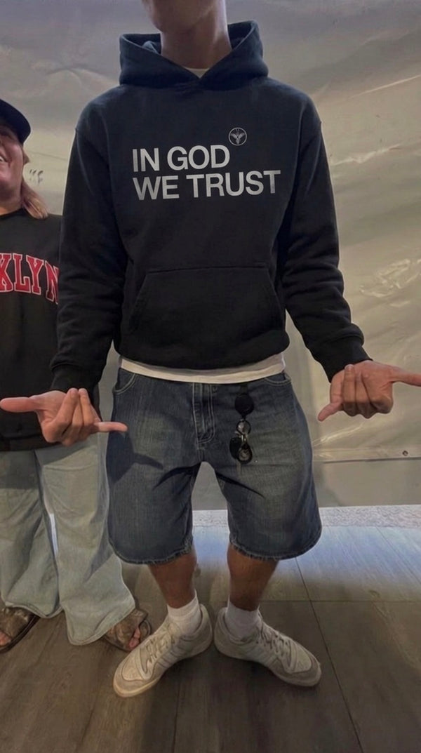 In God we trust Heavyweight Hoodie