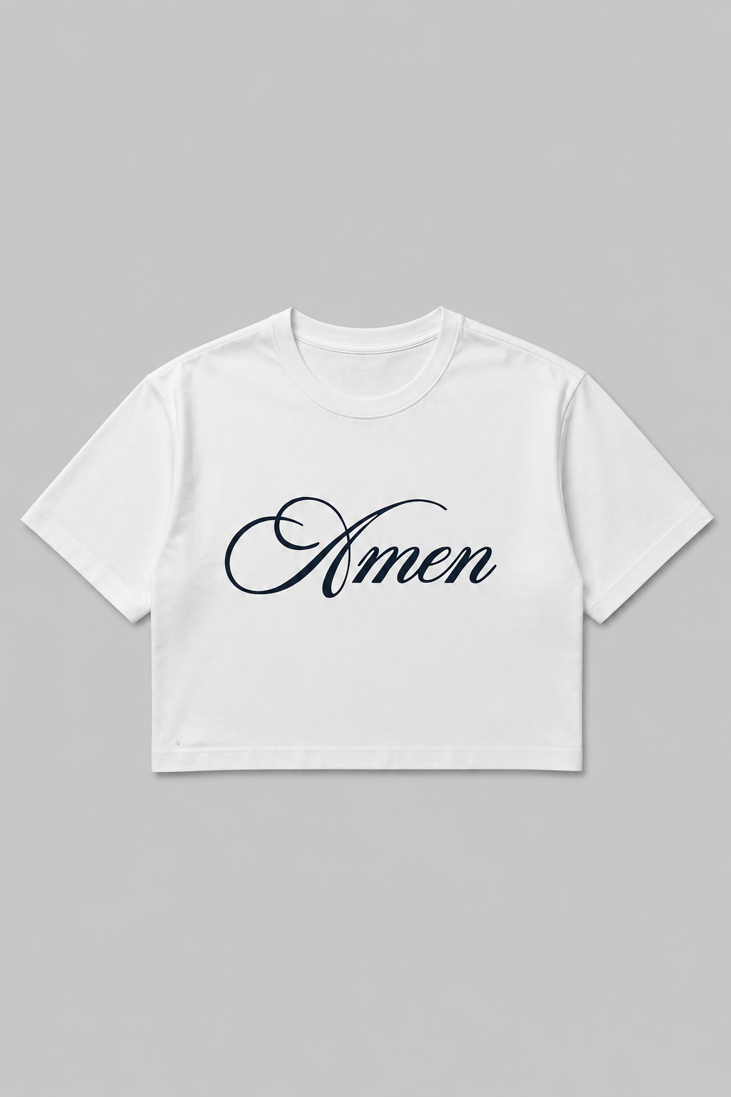 Amen Cropped Tee