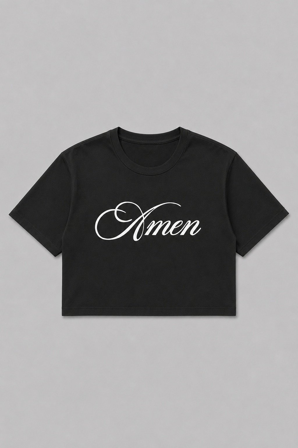 Amen Cropped Tee