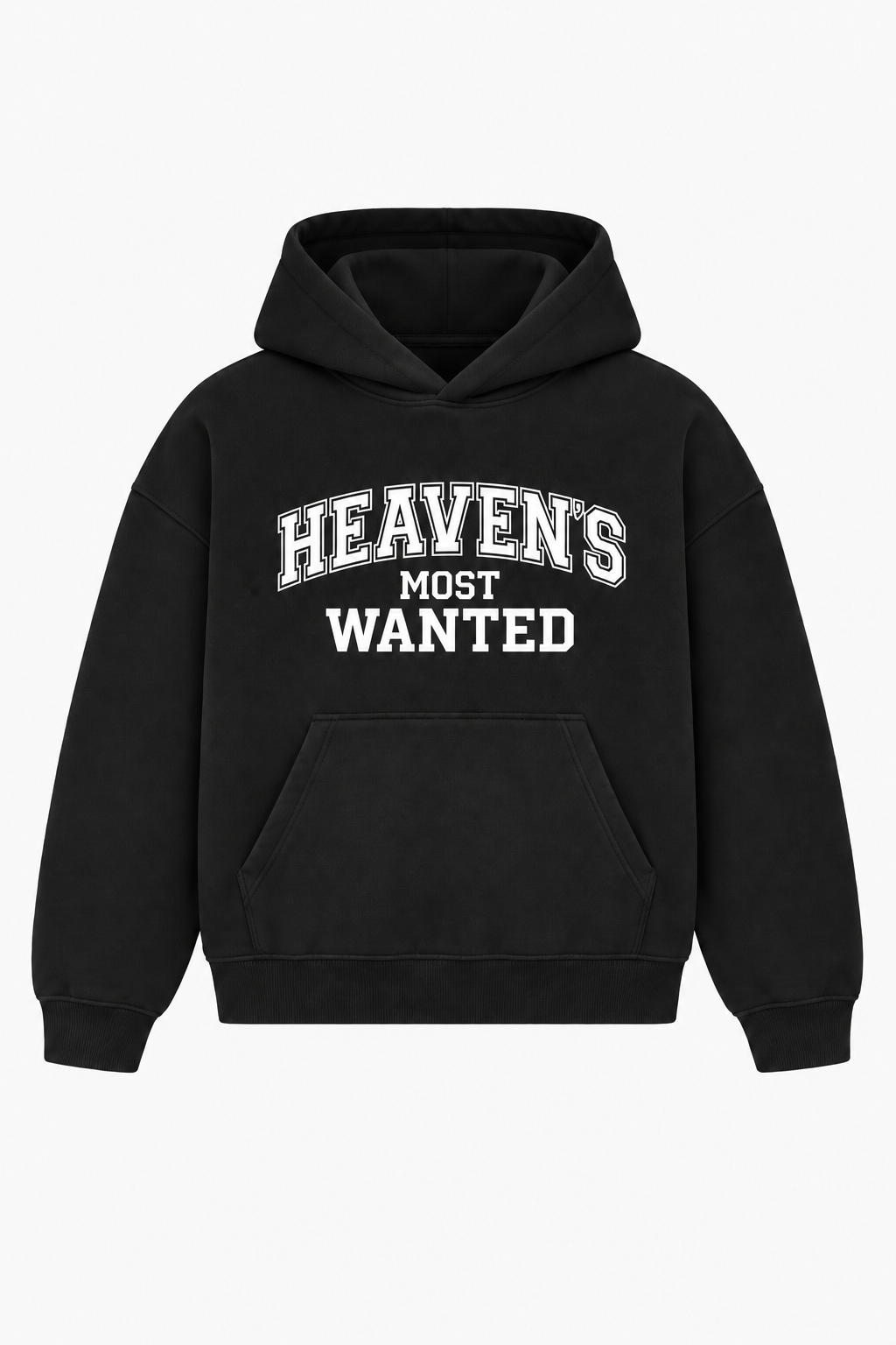Heaven's Most Wanted Heavyweight Hoodie – Christian Hoodie by SentByHeaven, image 3