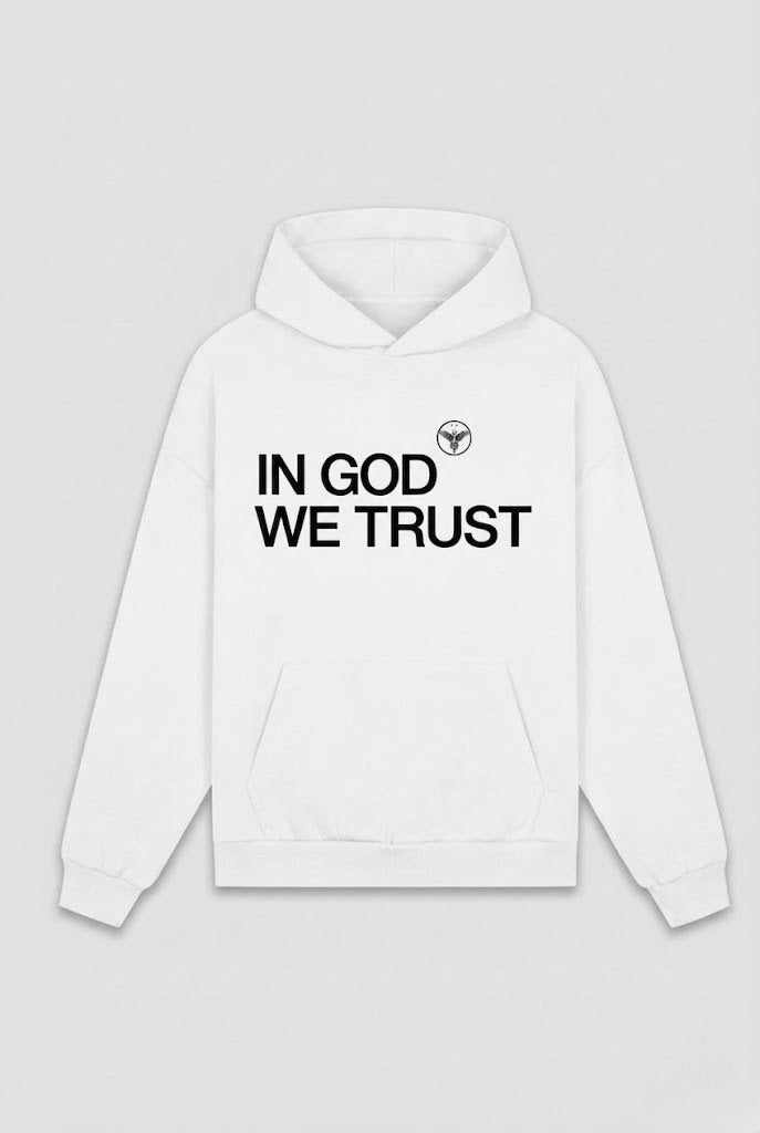 In God we trust Heavyweight Hoodie