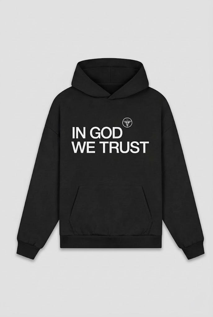In God we trust Heavyweight Hoodie