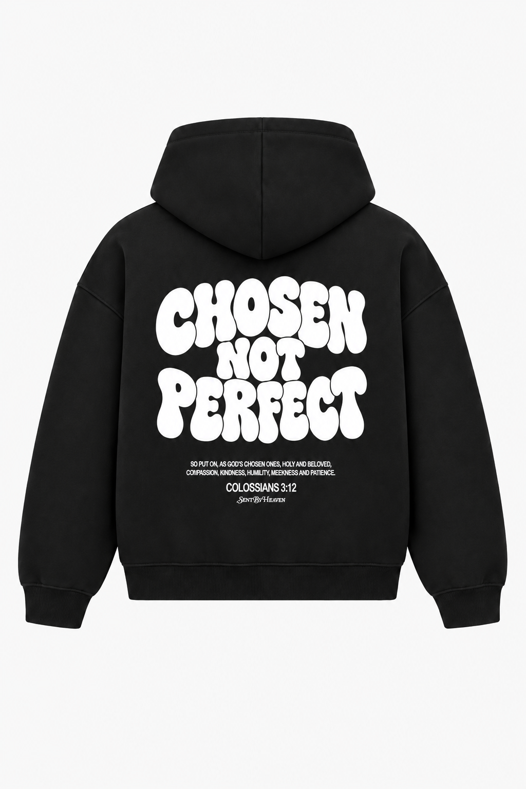 Chosen not perfect Heavyweight Hoodie