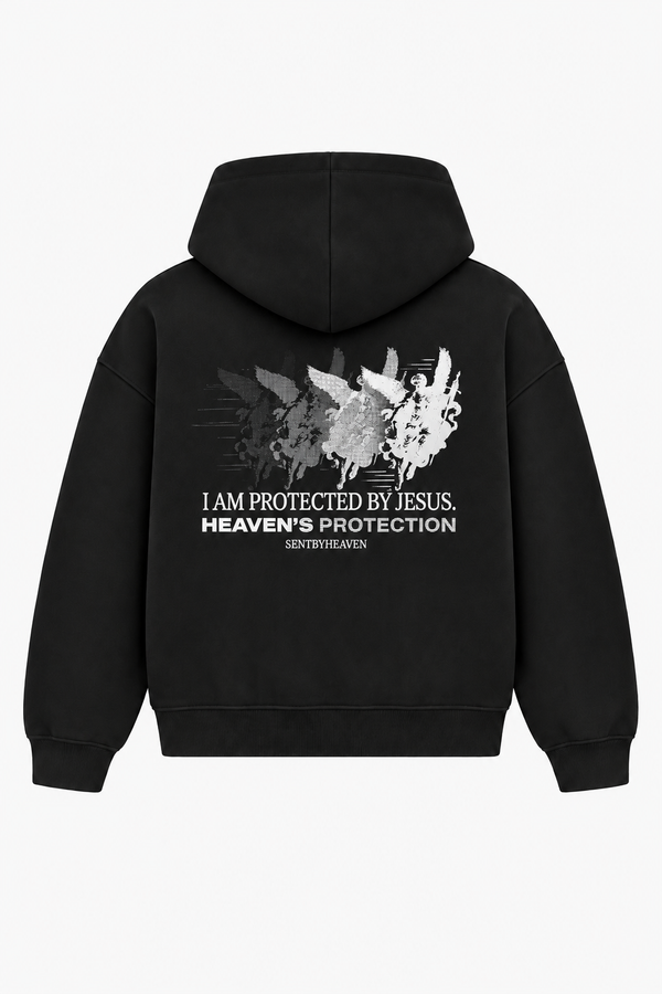 Heavens Protection Heavyweight Hoodie – Hover