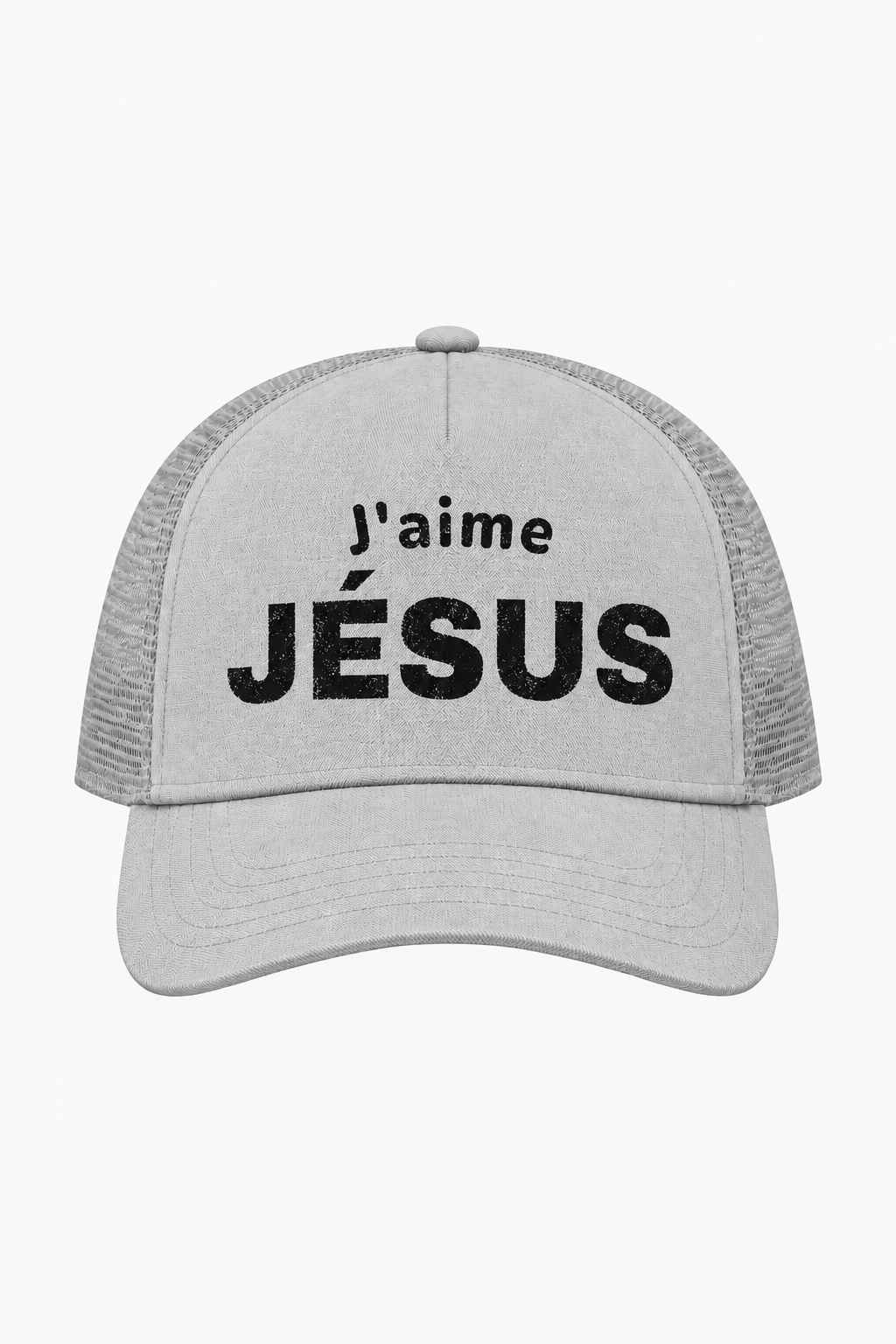 J'aime Jésus Cap – Christian Trucker Cap by SentByHeaven, image 6