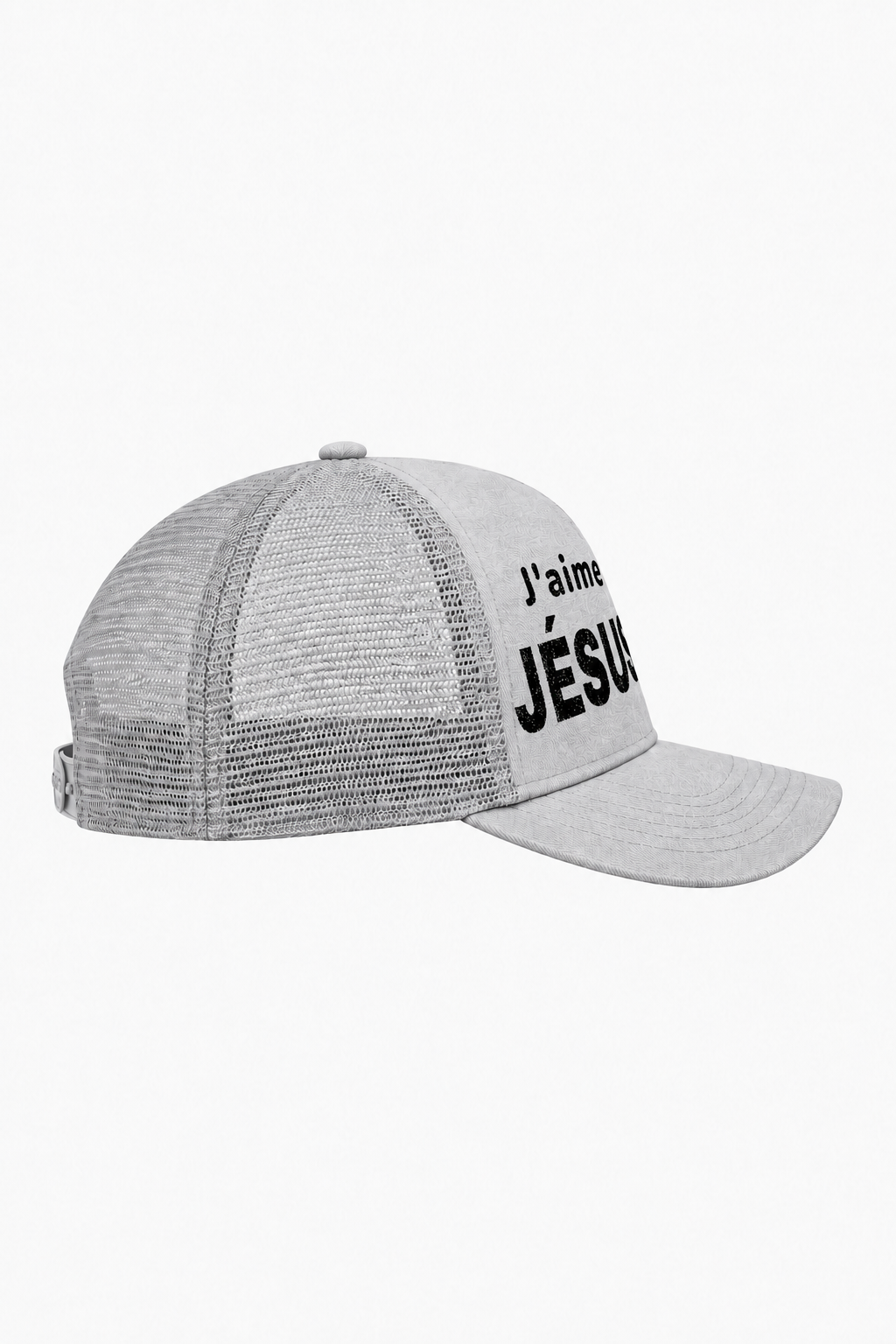 J'aime Jésus Cap – Christian Trucker Cap by SentByHeaven, image 7