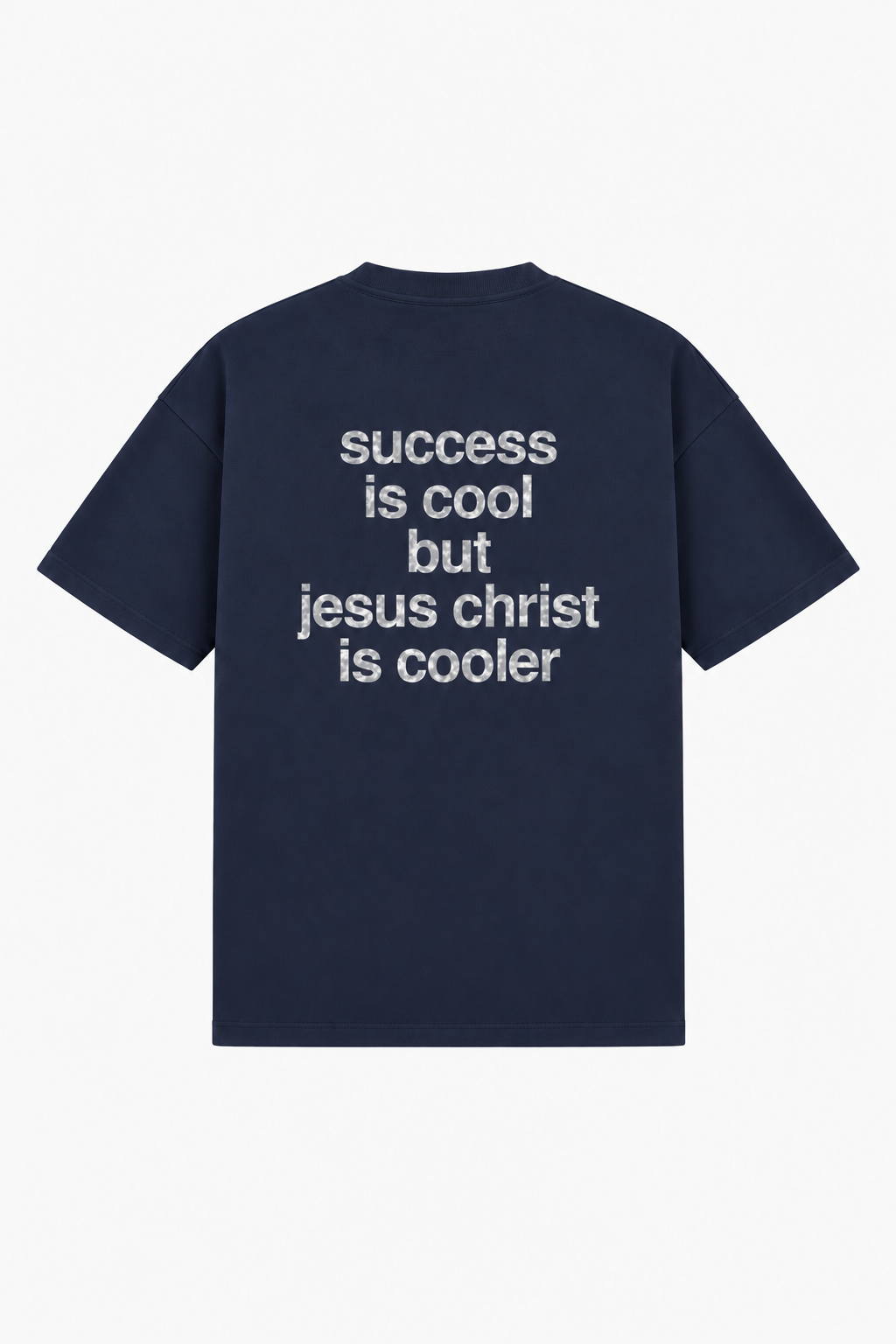 Success Is Cool But Jesus Christ Is Cooler Tee – Christian T-Shirt by SentByHeaven, image 1