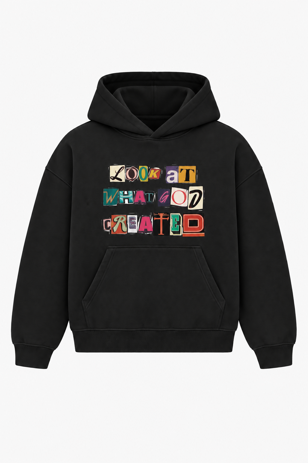 Look at what God created Heavyweight Hoodie – Christian Hoodie by SentByHeaven, image 3