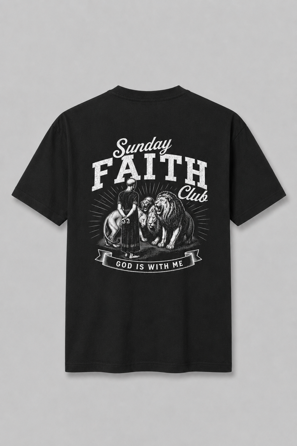 Sunday Faith Club God is with me Shirt