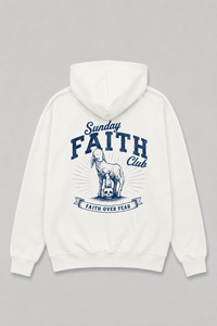 Sunday Faith Club Faith over Fear Heavyweight Hoodie