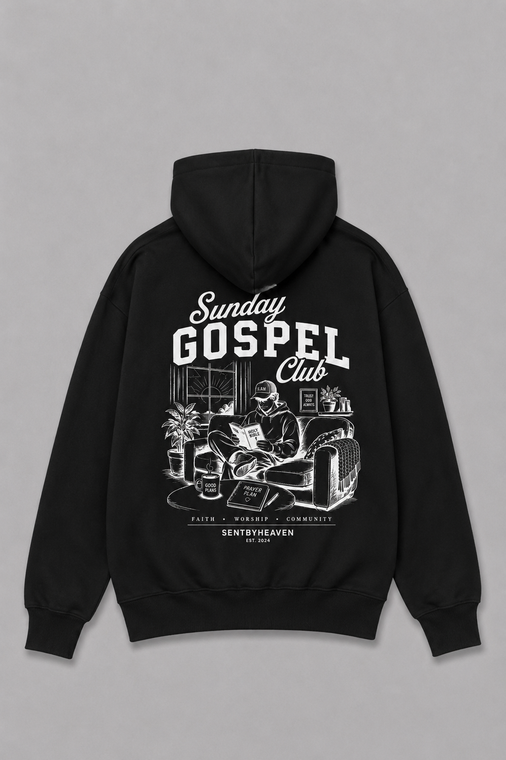 Sunday Gospel Club Boy Heavyweight Hoodie