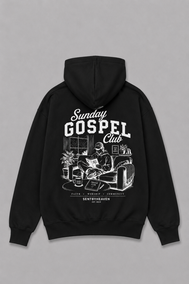 Sunday Gospel Club Boy Heavyweight Hoodie