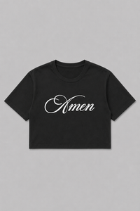 Amen Cropped Tee