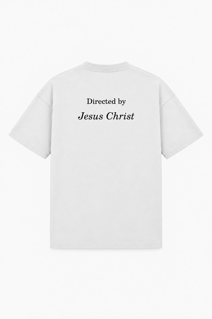 Directed by Jesus Christ Tee – Christian T-Shirt by SentByHeaven, image 1