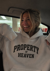 PROPERTY OF HEAVEN HEAVYWEIGHT HOODIE
