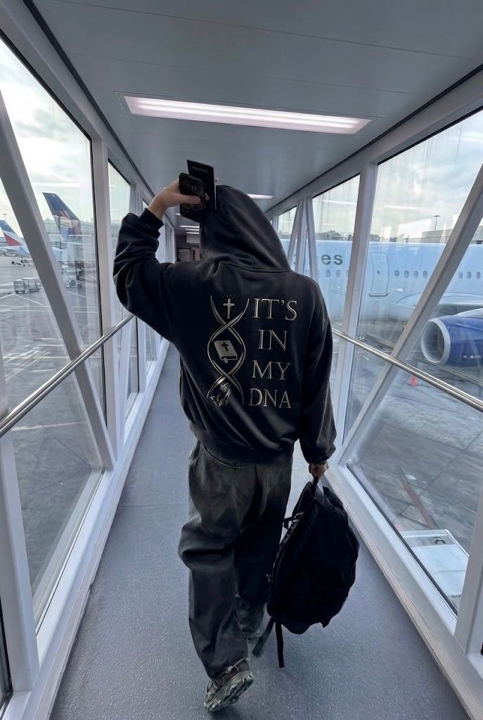 It's in my DNA – Christlicher Heavyweight Hoodie von SentByHeaven (Bild 3)