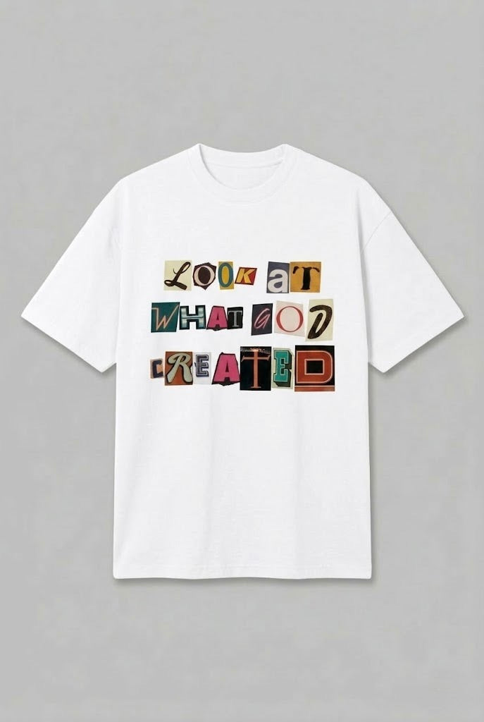 Look at what God created – Christliches T-Shirt von SentByHeaven (Bild 4)