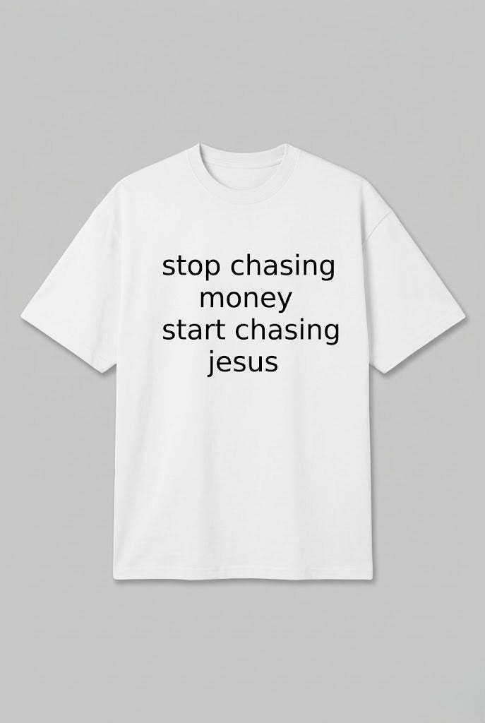 Stop Chasing – Christliches T-Shirt von SentByHeaven (Bild 7)