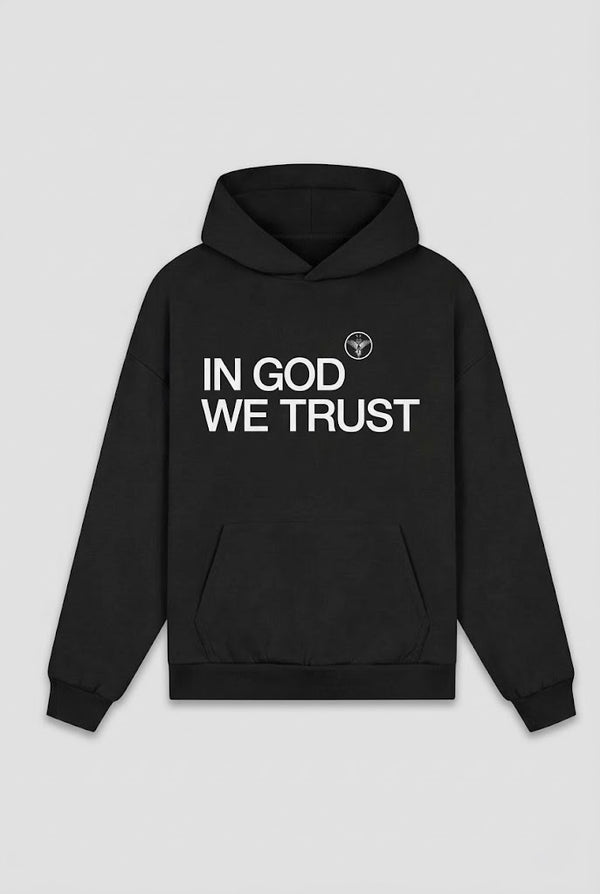 In God we trust Heavyweight Hoodie – Hover