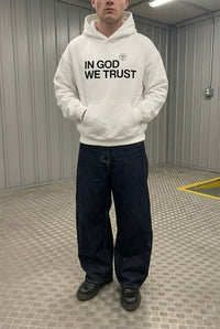In God we trust Heavyweight Hoodie