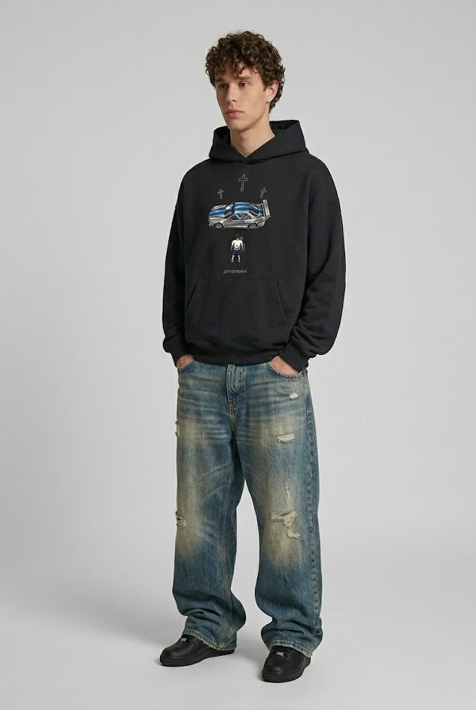Faith and Speed Heavyweight Hoodie