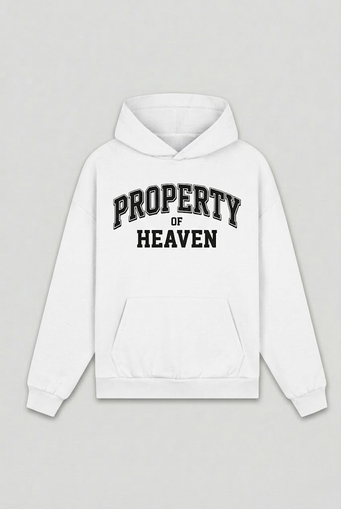 PROPERTY OF HEAVEN HEAVYWEIGHT HOODIE