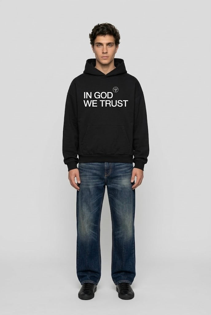 In God we trust Heavyweight Hoodie