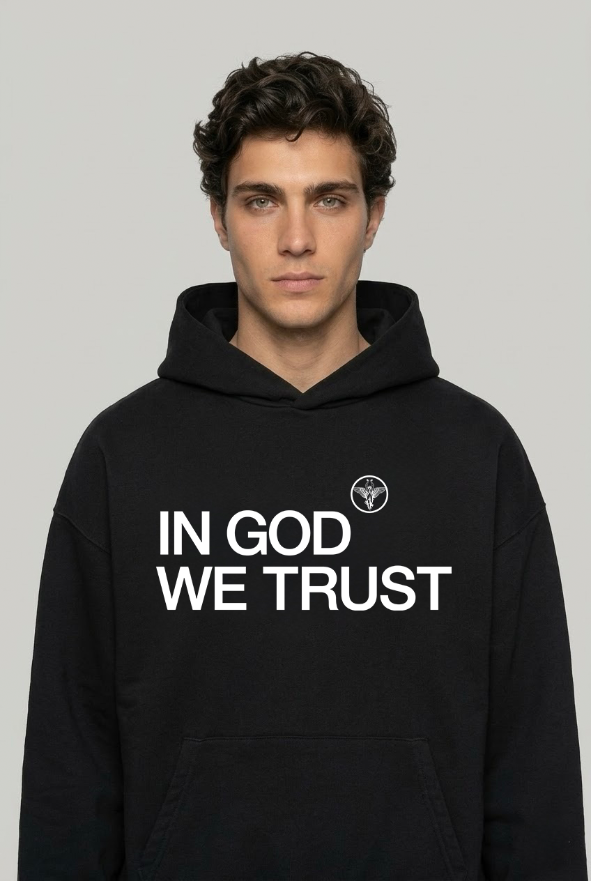 In God we trust Heavyweight Hoodie