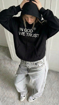 In God we trust Heavyweight Hoodie