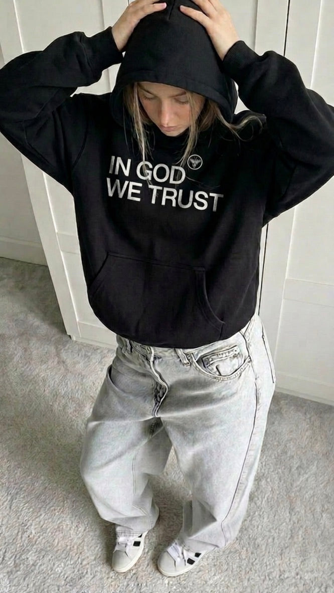 In God we trust Heavyweight Hoodie