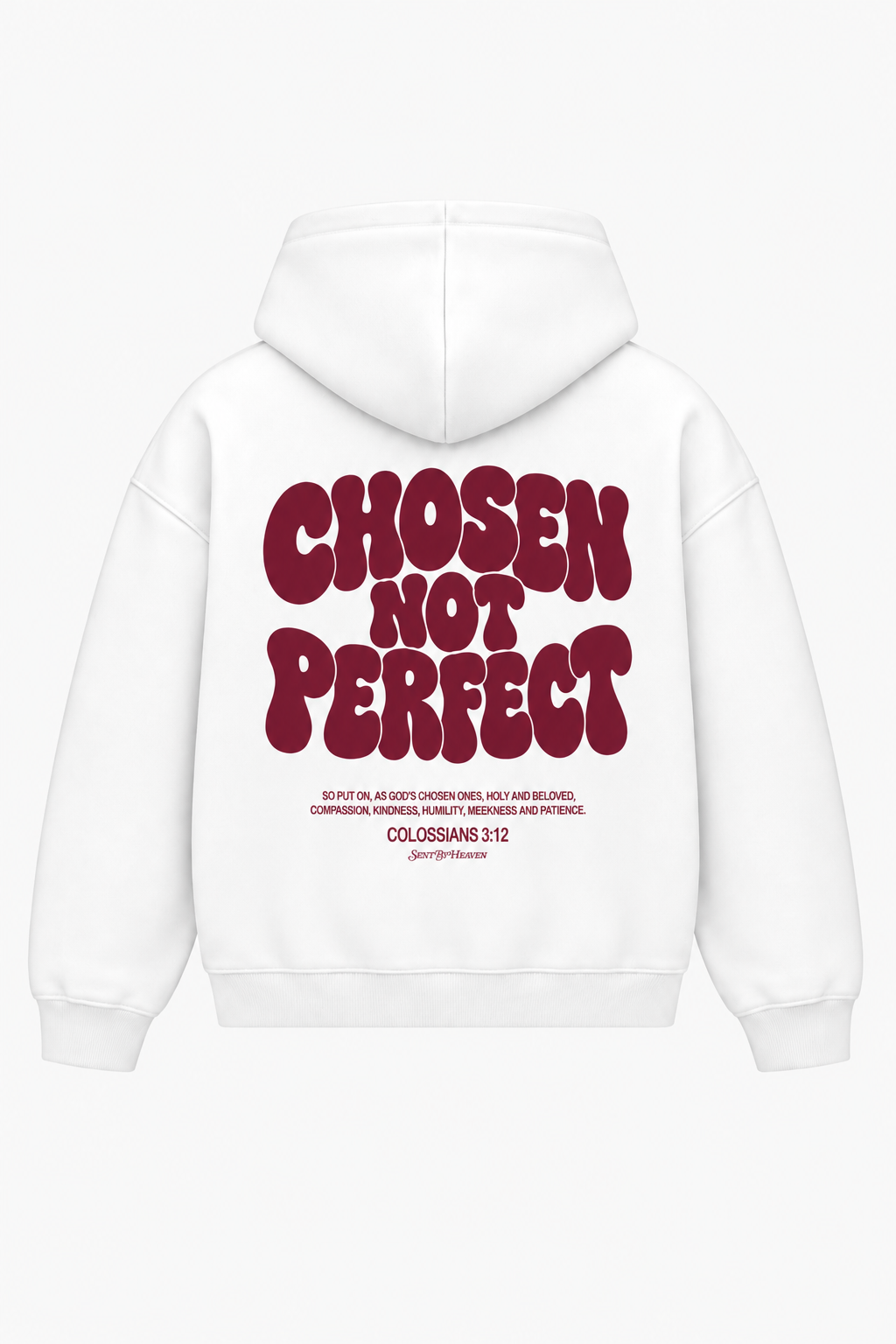 Chosen not perfect Heavyweight Hoodie