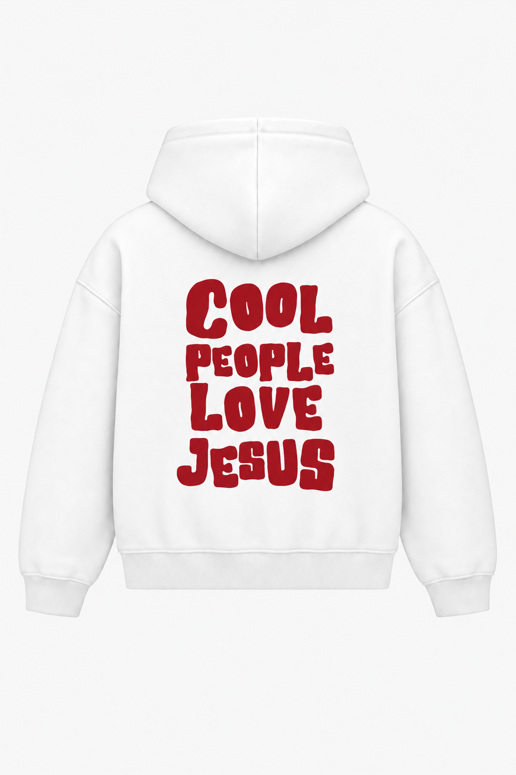 COOL PEOPLE LOVE JESUS HEAVYWEIGHT HOODIE