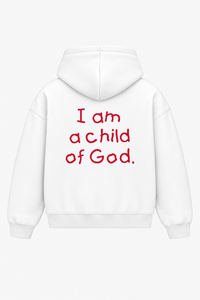 I AM A CHILD OF GOD HEAVYWEIGHT HOODIE