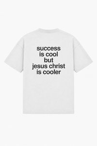 Success Is Cool But Jesus Christ Is Cooler Tee – Christian T-Shirt by SentByHeaven, image 4