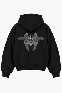 Angel Eye Zipper – Christian Zip Hoodie by SentByHeaven, image 1