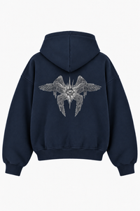 Angel Eye Zipper – Christian Zip Hoodie by SentByHeaven, image 3