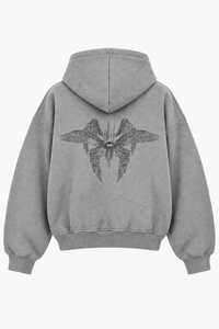 Angel Eye Zipper – Christian Zip Hoodie by SentByHeaven, image 5