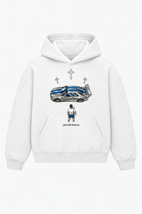 Faith and Speed Heavyweight Hoodie – Christian Hoodie by SentByHeaven, image 3