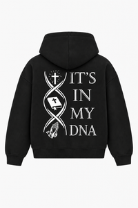 IT’S IN MY DNA Heavyweight Hoodie – Christian Hoodie by SentByHeaven, image 1