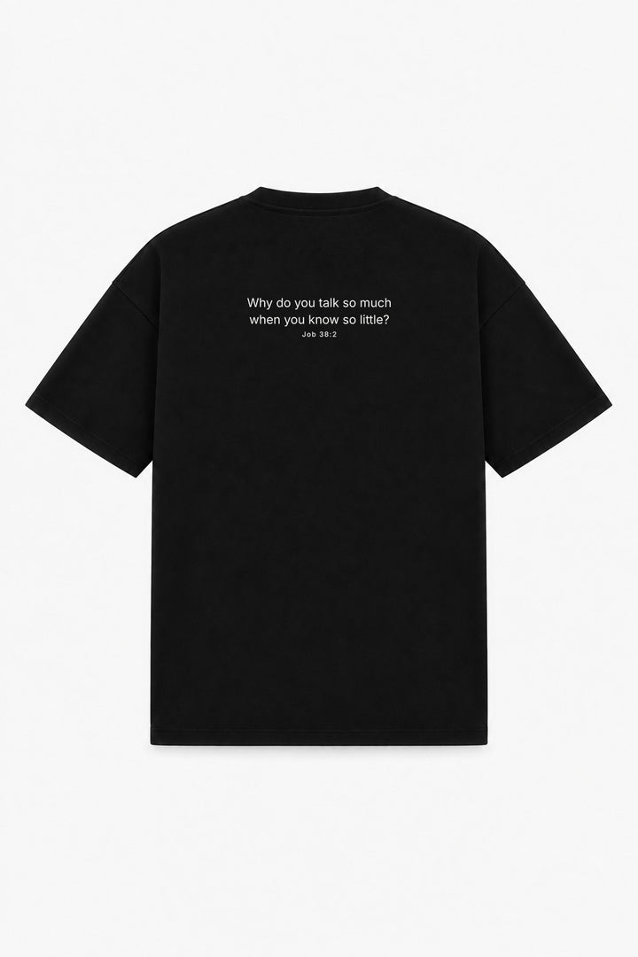 JOB 38:2 TEE black – back print