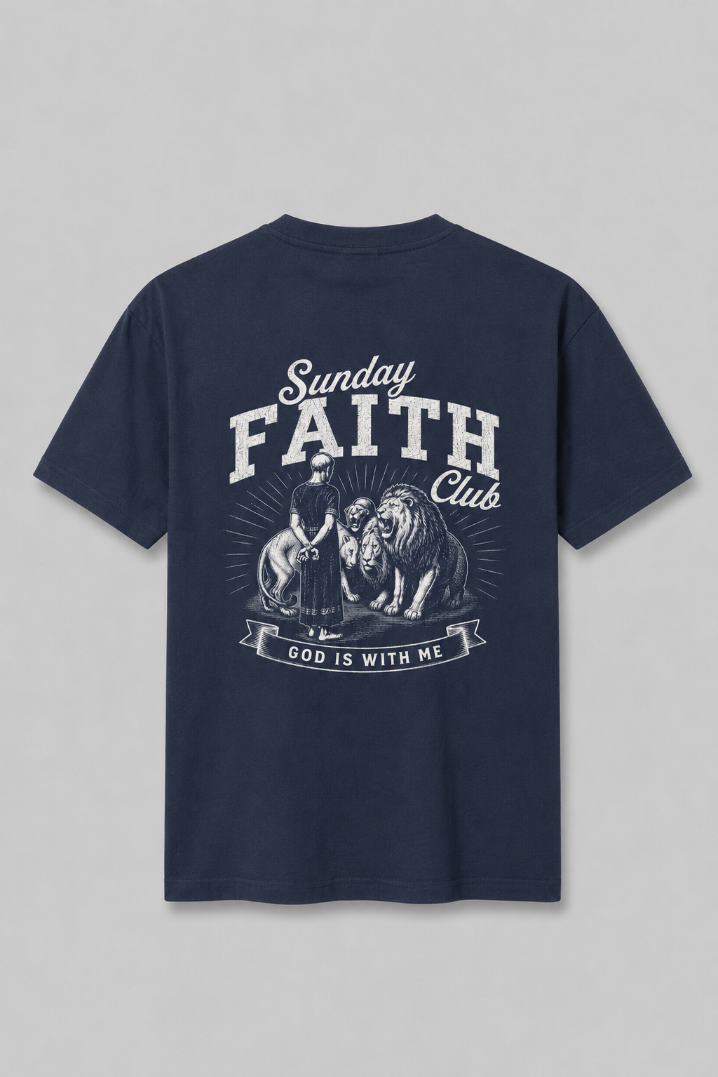 Sunday Faith Club God is with me Shirt