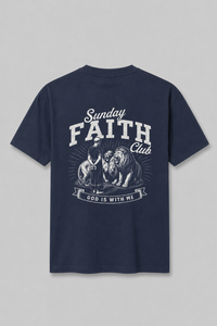 Sunday Faith Club God is with me Shirt