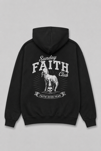 Sunday Faith Club Faith over Fear Heavyweight Hoodie