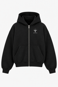 Angel Eye Zipper – Christian Zip Hoodie by SentByHeaven, image 2