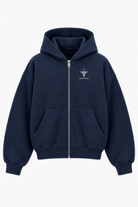 Angel Eye Zipper – Christian Zip Hoodie by SentByHeaven, image 4